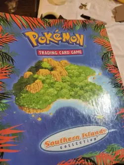 2001 Vintage Pokemon Southern Islands Binder " NO CARD'S " Binder Only - Image 4