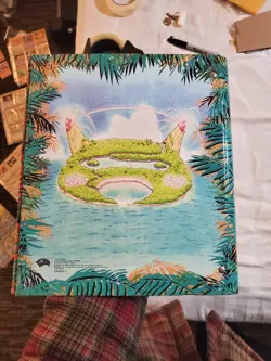 2001 Vintage Pokemon Southern Islands Binder " NO CARD'S " Binder Only - Image 5