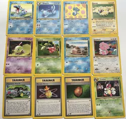 Pokemon Neo Genesis 1st Edition Open Pack 12 Card Bundle All Mint Condition - Image 5