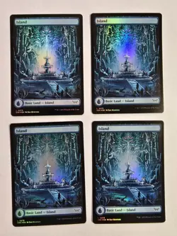 4x Island (273) - Foil - Duskmourn - Near Mint - MTG - Image 1