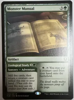 Monster Manual Zoological Study - CLB - 242 - NM - MTG - Image 1