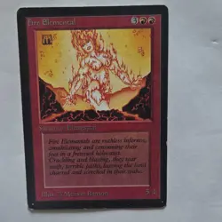 MTG BETA - Fire Elemental - Image 1