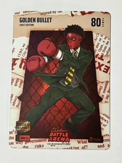 BOBA 2026 Bo Jackson Battle Arena - Brawl Red Headliner Golden Bullet RHBF-51 - Image 2