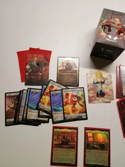 Mtg Fallout Opened Hail, Caesar Precon Commander Deck - Image 4