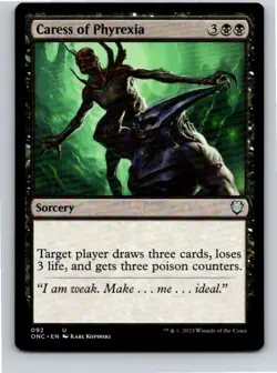 Magic the Gathering Caress of Phyrexia Phyrexia: All Will Be One Commander MTG - Image 1