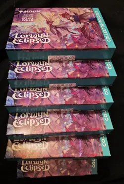 (6) 2026 Magic The Gathering MTG Lorwyn Eclipsed Collector Booster Factory Packs - Image 1