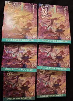 (6) 2026 Magic The Gathering MTG Lorwyn Eclipsed Collector Booster Factory Packs - Image 3