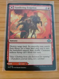 MTG Sundering Eruption 248 Modern Horizons 3 M/NM Free UK P&P - Image 1