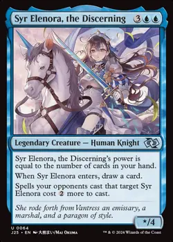 MTG Syr Elenora, the Discerning ** Foundations Jumpstart ** English - Image 1