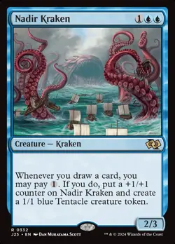 MTG Nadir Kraken ** Foundations Jumpstart ** English - Image 1