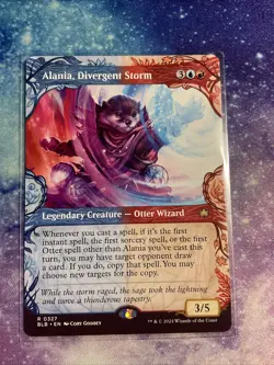 MTG Alania Divergent Storm x1- Showcase-Bloomburrow-Near Mint - Image 1
