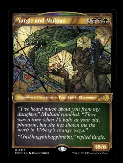 Yargle and Multani (Showcase) 317 R March of the Machine - Image 1