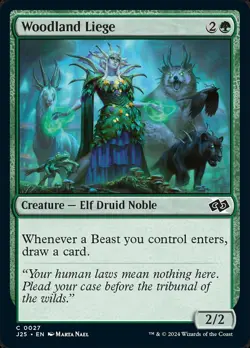 MTG Woodland Liege ** Foundations Jumpstart ** English - Image 1