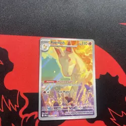 Pokemon TCG Rapidash Destined Rivals Illustration Rare Card 189/182 NM Condition - Image 3