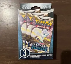 SEALED Pokemon TCG Silver Tempest Bundle 3-Pack, Sealed - Image 1