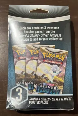 SEALED Pokemon TCG Silver Tempest Bundle 3-Pack, Sealed - Image 2