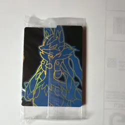 Pokemon Riolu 010 Me: Mega Evolution Promo Holo Basic 80 HP Accelerating Stab - Image 4