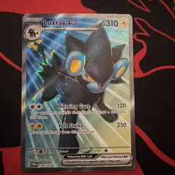 Pokemon TCG Luxray EX Twilight Masquerade Ultra Rare Full Art Card 195/167 NM - Image 1