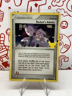 Rockets Admin Trainer 86/109 - 2021 Pokemon Celebrations 25th Anniversary - Image 1