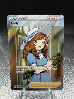 Pokemon TCG - Lady Ultra Rare Full Art Trainer - Lost Origin 193/196 - Image 1