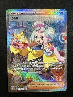 Iono 269/193 Special Illustration Rare | Pokemon Paldea Evolved English - Image 1