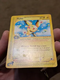 Pokemon TCG Pichu 2002 58/165 Expedition Base Set Non-Holo - Image 2