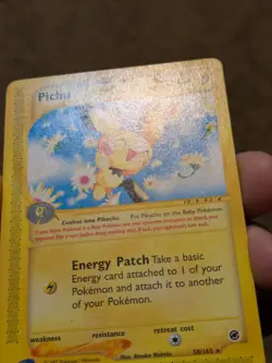 Pokemon TCG Pichu 2002 58/165 Expedition Base Set Non-Holo - Image 4
