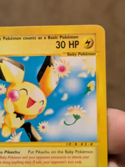 Pokemon TCG Pichu 2002 58/165 Expedition Base Set Non-Holo - Image 5