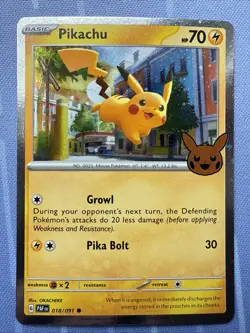 Pikachu HOLO 062/193 Pokemon Trick Or Trade 2023 Halloween Set! - Image 2