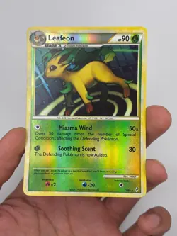 Leafeon 13/95 - Call of Legends Reverse Holo Holo Rare Pokemon TCG VLP - Image 3
