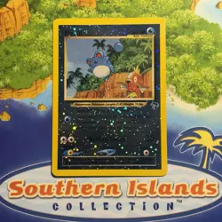 Pokemon Vintage Southern Islands Reverse Holo Marill 11/18 Rare WotC Promo Swirl - Image 1