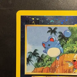Pokemon Vintage Southern Islands Reverse Holo Marill 11/18 Rare WotC Promo Swirl - Image 3