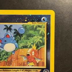 Pokemon Vintage Southern Islands Reverse Holo Marill 11/18 Rare WotC Promo Swirl - Image 4
