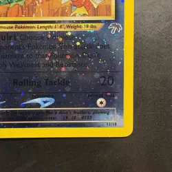 Pokemon Vintage Southern Islands Reverse Holo Marill 11/18 Rare WotC Promo Swirl - Image 5