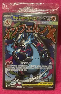 💥Mega Charizard X ex 023 Mega Evolution UPC Promo Holo Full Art Pokemon TCG💥 - Image 1