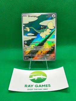 Pokemon TCG Drampa 184/162 Temporal Forces Holo Illustration Rare NM - Image 1