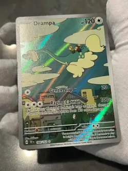 Pokemon TCG Drampa 184/162 Temporal Forces Holo Illustration Rare NM - Image 4