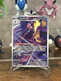 Pokemon Toxtricity 103/094 Phantasmal Flames Illustration Rare Holo - Image 1