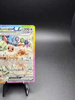 Pokemon Eevee ex 167/131 Prismatic Evolutions Holo Special Illustration Rare IC - Image 3