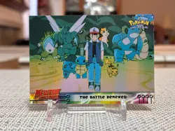 1999 Pokemon Movie (Mewtwo Strikes Back) #32 (The Battle Renewed) Black Logo NM - Image 1