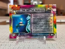 1999 Pokemon Movie (Mewtwo Strikes Back) #32 (The Battle Renewed) Black Logo NM - Image 2