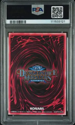 2001 Yu-Gi-Oh! JPN Dark Magician Girl Promo-DDM-Blue-SCR. PSA 9 Mint - Image 3