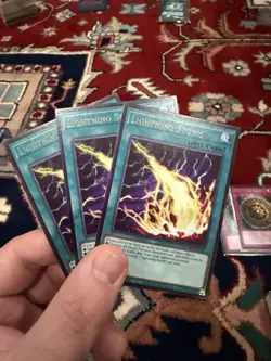 Yugioh Lightning storm MZMU-EN116 x3 - Image 1