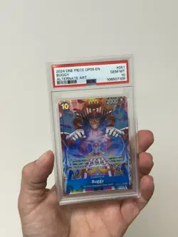 2024 One Piece Op09 Buggy Alternate Art #051 PSA 10 - Image 3