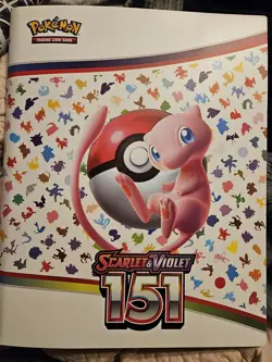 Pokemon Scarlet & Violet 151 Binder With Cards Included - Image 1