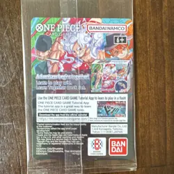 One Piece Monkey D. Luffy US Voyage Promo Card P-055 Bandai Namco Foil - Image 2