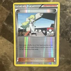 N - BW100 - Pokemon Black & White Promo League Promo Rare Card Lp - Image 1
