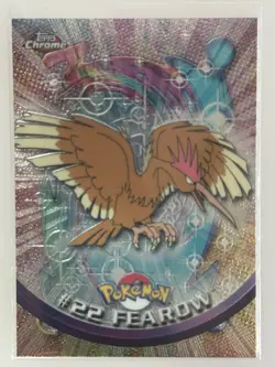 2000 Topps Chrome Pokemon Fearow #22 Base Card – TV Animation Edition - Image 1