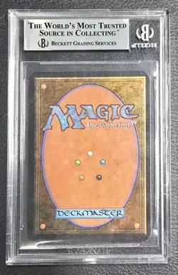 Prodigal Sorcerer Limited Alpha Edition Regular BGS 9 Mint Graded MTG Magic Card - Image 2