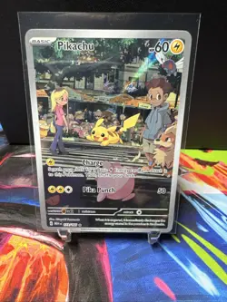 Pokemon Pikachu TCG Card 173/165 SV Scarlet & Violet 151 NM Condition - Image 1